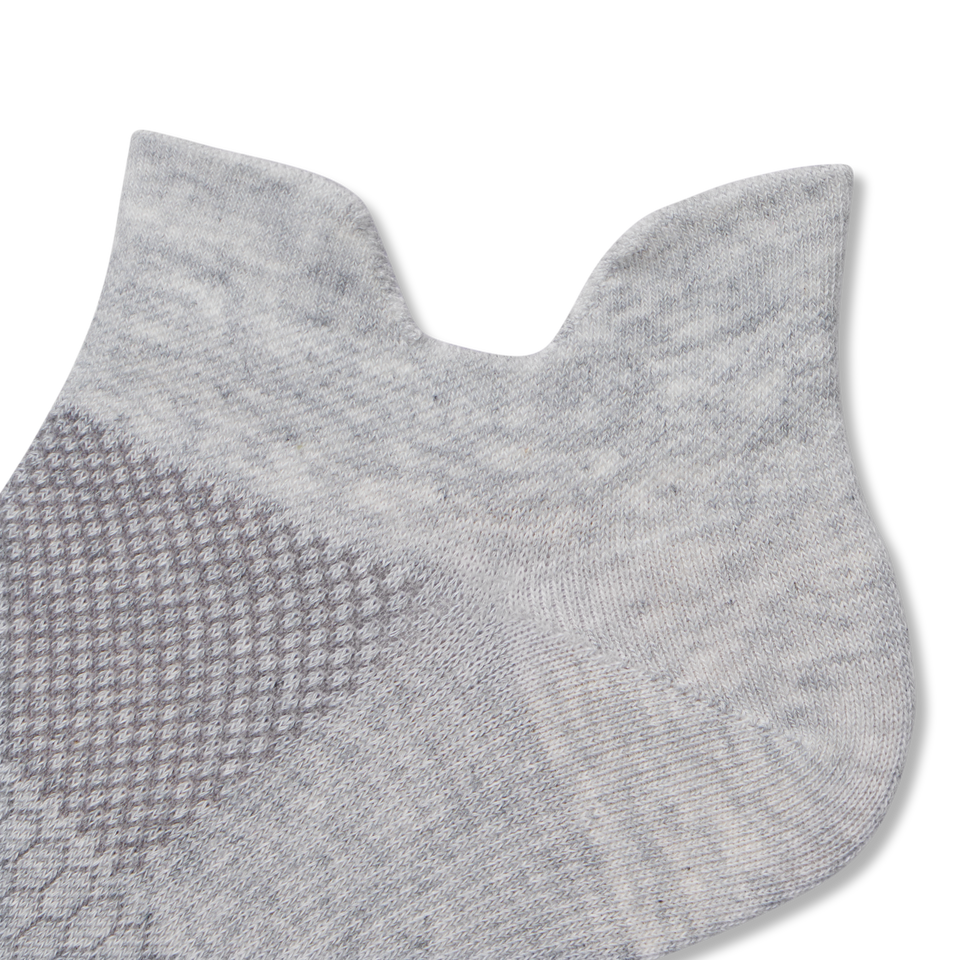 Lightweight Athletic Ankle - Light Grey Heather Detail [9623]