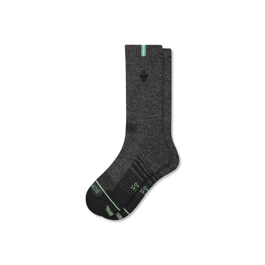 Women's Merino Wool Blend Run Calf Socks - Light Weekend Comfort