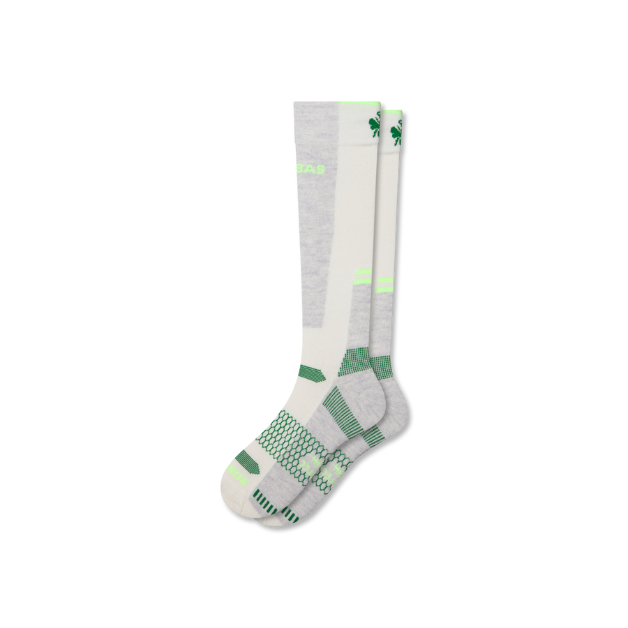 Men's Mid-Cushion Merino Wool Blend Ski & Snowboard Socks - Steady Weekend Support