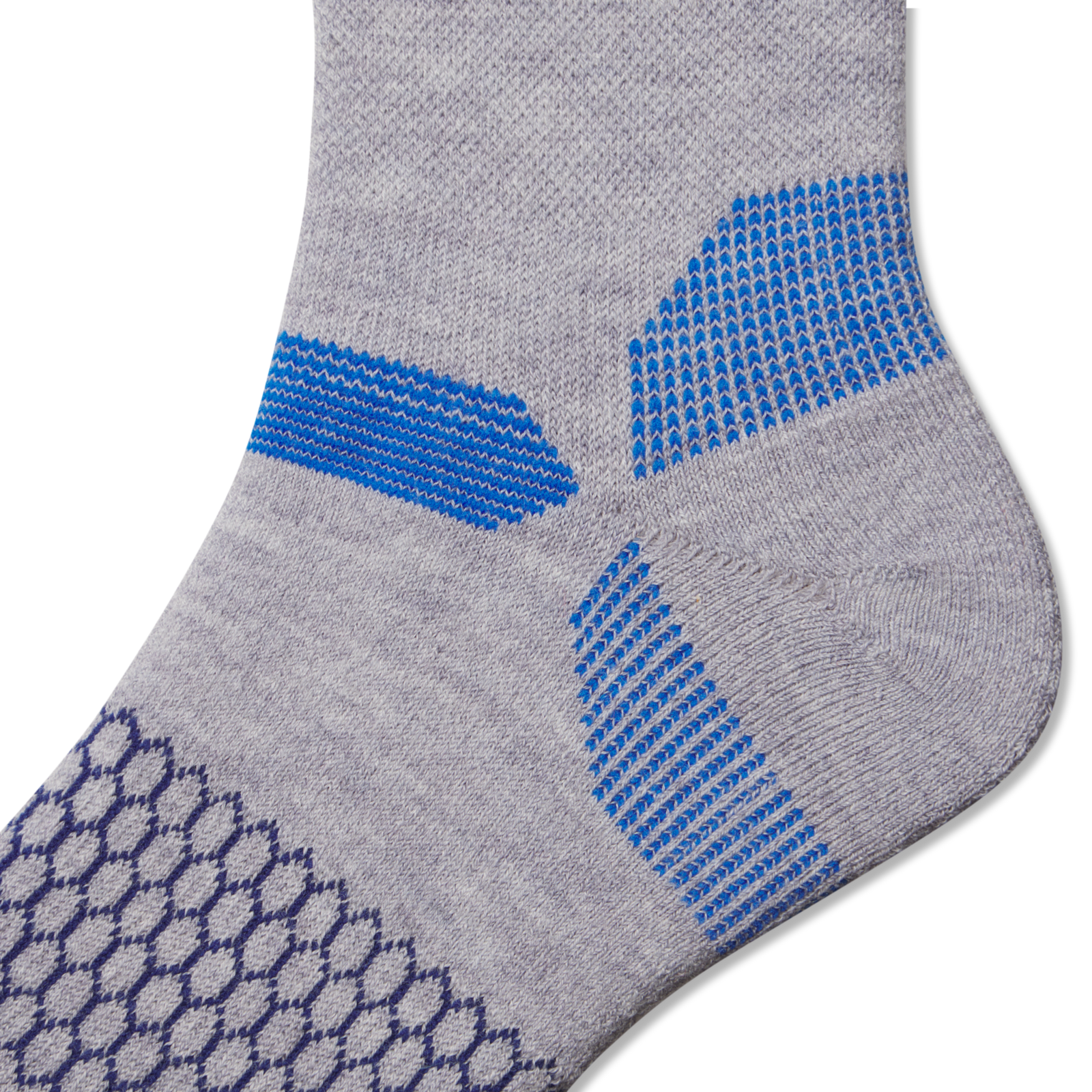 Full-Cushion Merino Wool Ski & Snowboard Socks - moon lagoon Detail [9715]