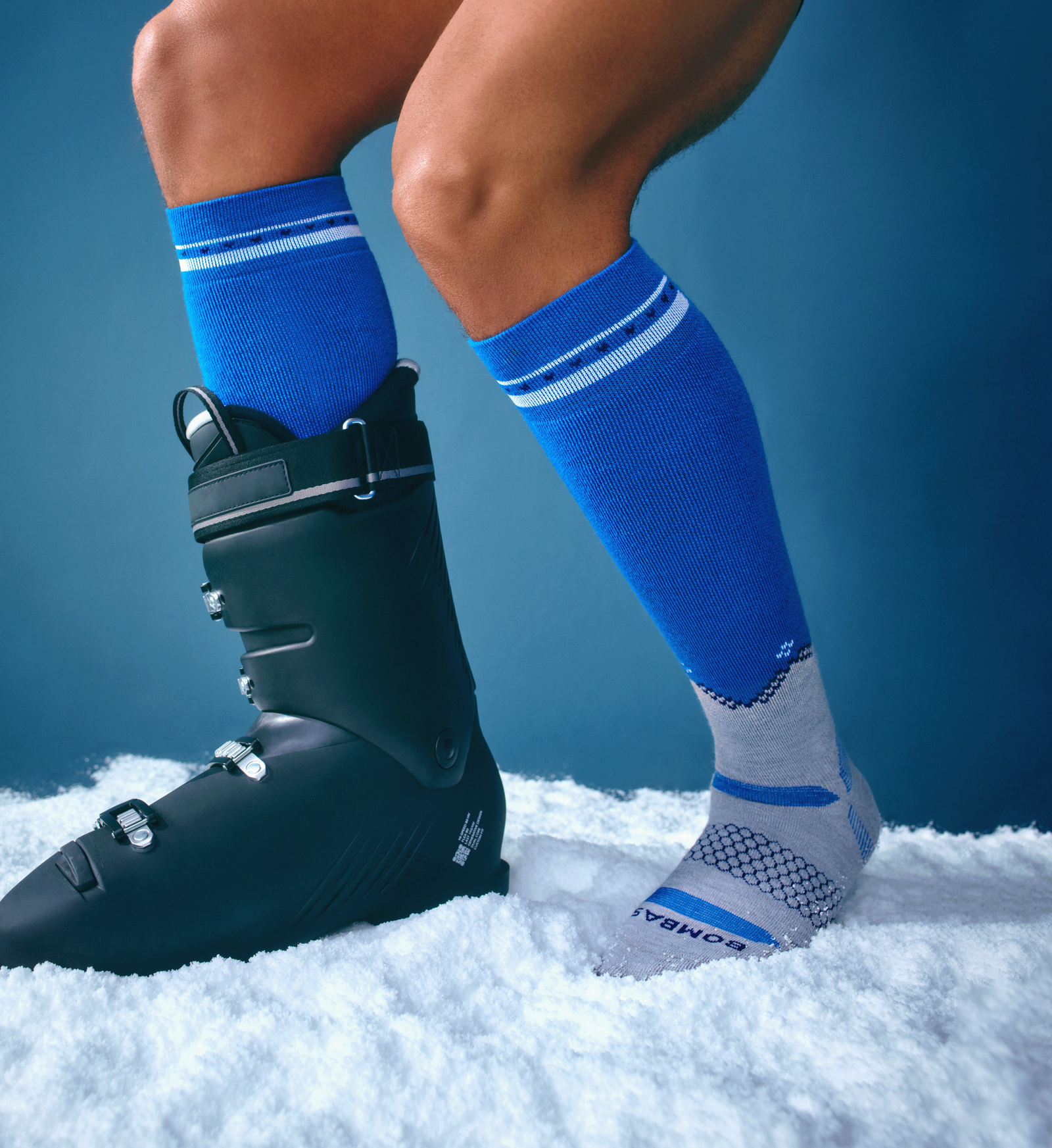 Full-Cushion Merino Wool Ski & Snowboard Socks - moon lagoon [LIFESTYLE] [9715]