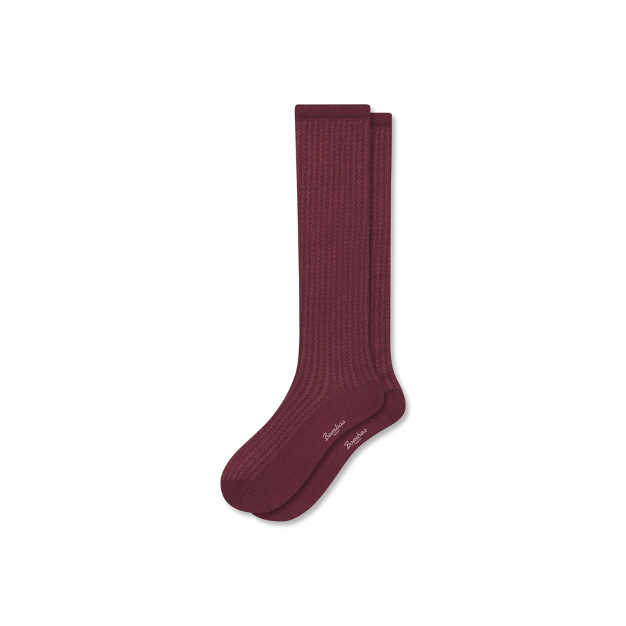 Women's Pointelle Knee High Socks - Daily Recovery Support