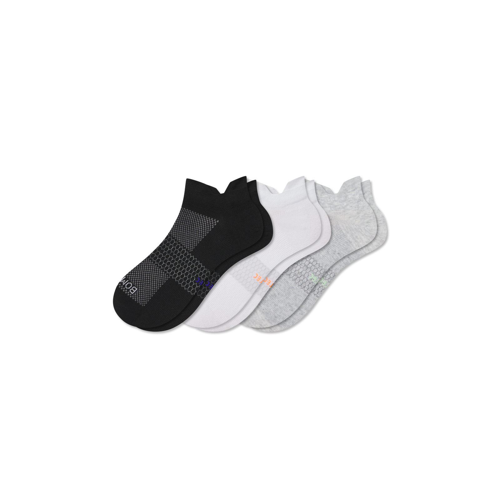 Lightweight Athletic Ankle Socks - core mix L [9906]