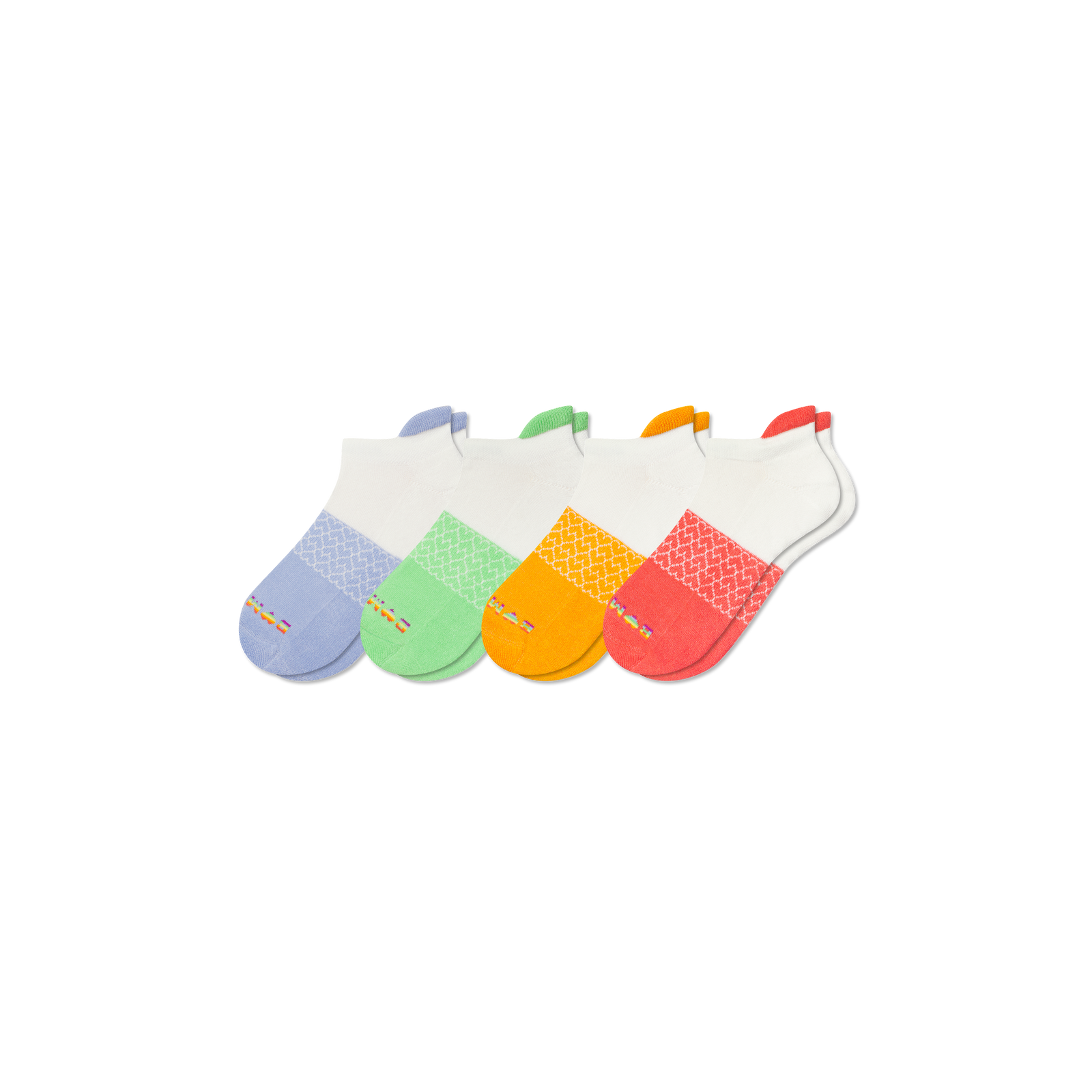Pride Ankle Socks - rainbow mix L 9095
