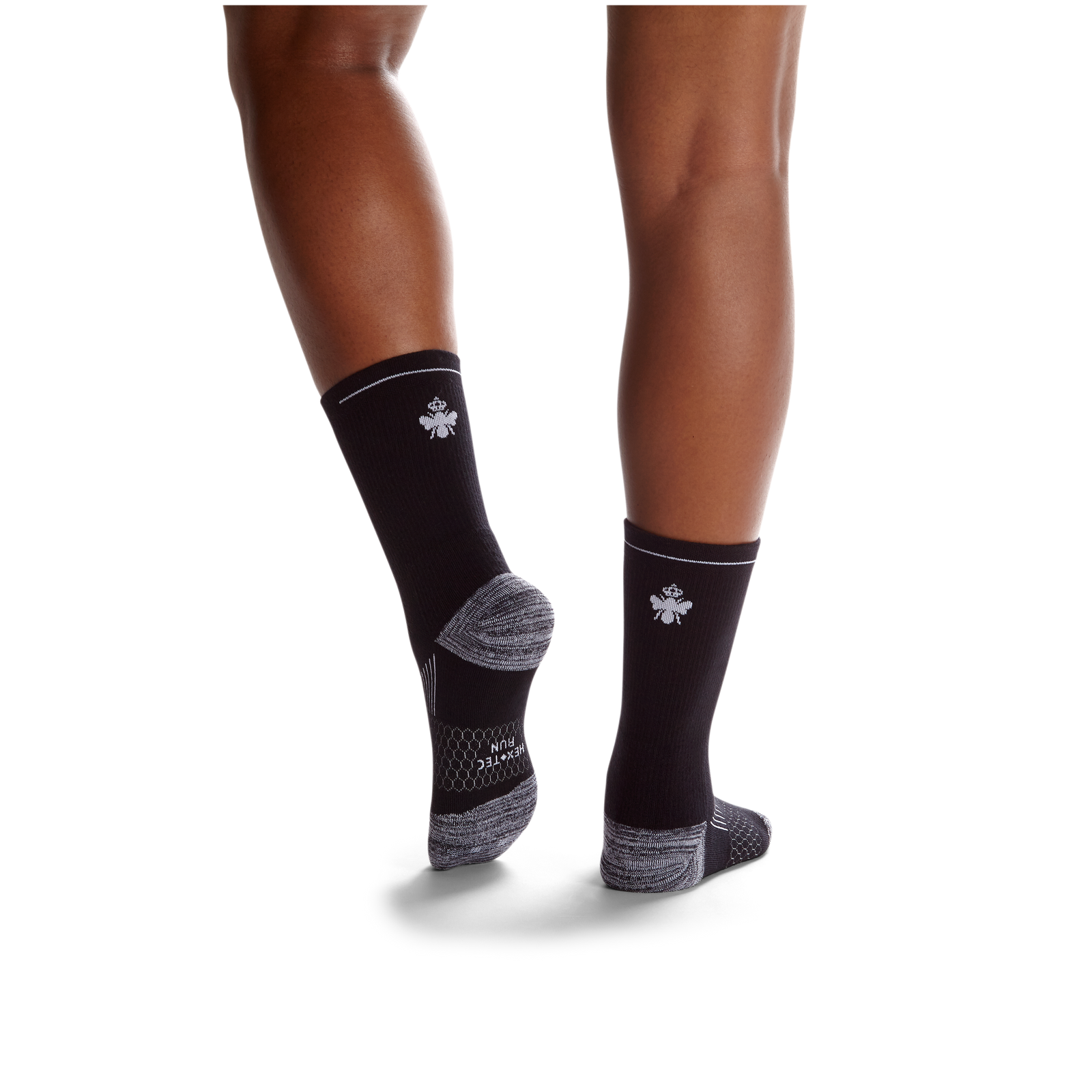 Women's Running Calf Sock 6-Pack - bee-mix - 32