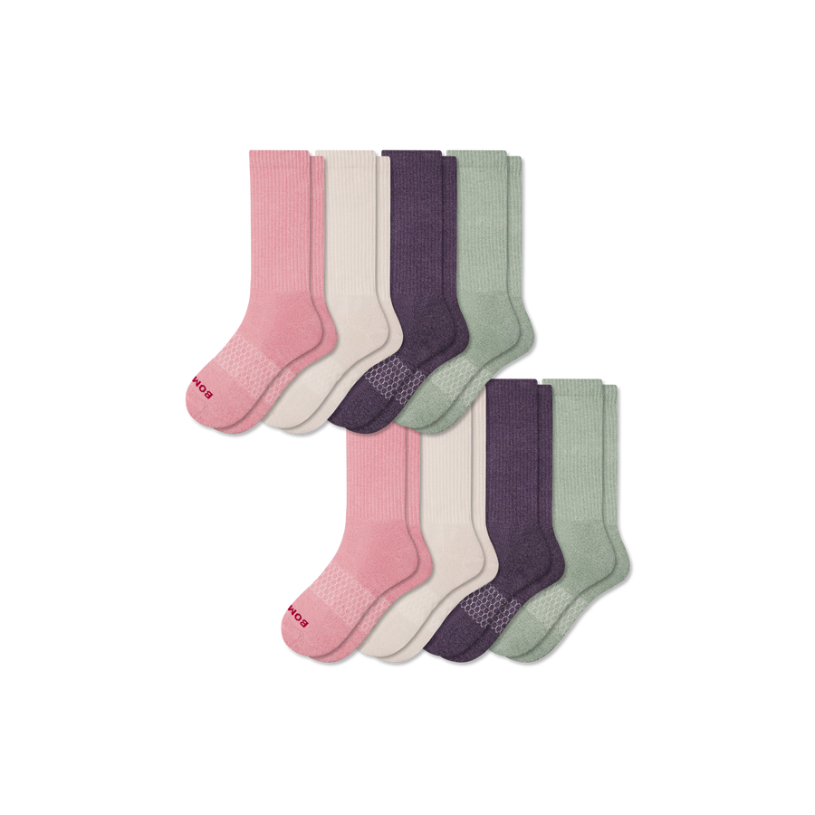Women's Calf Sock 8-Pack - Active Travel Comfort