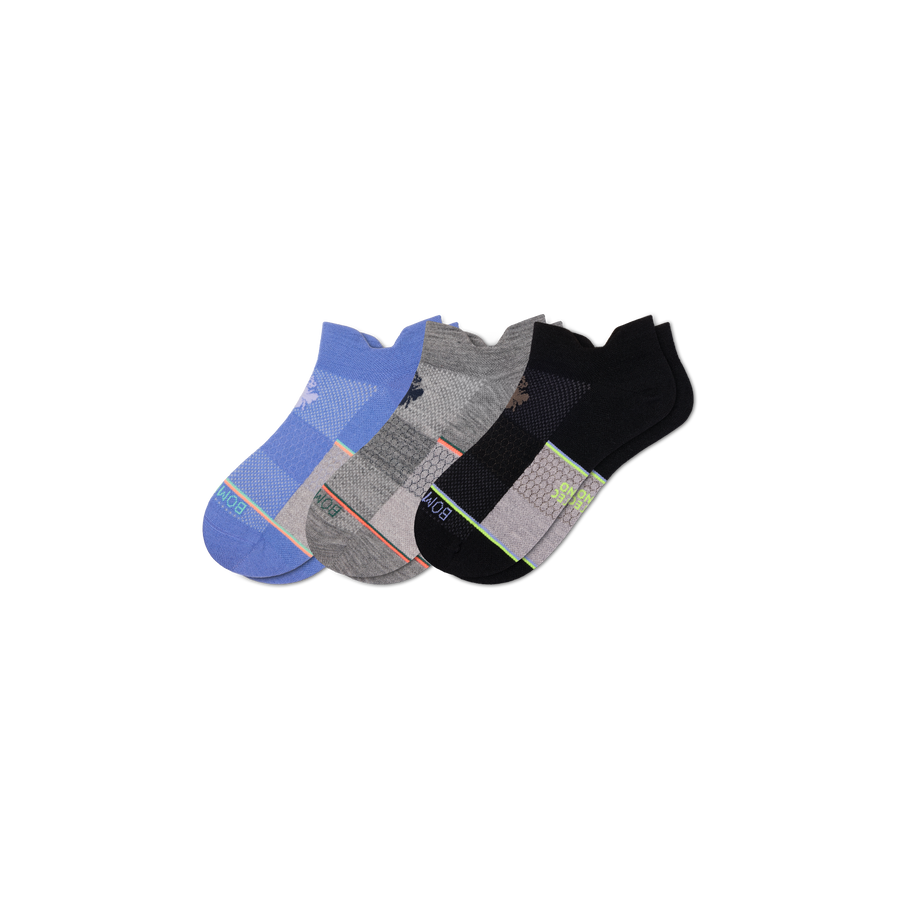 Men's UltraLite Sport Merino Wool Blend Ankle Sock 3-Pack - Fresh Weekend Support
