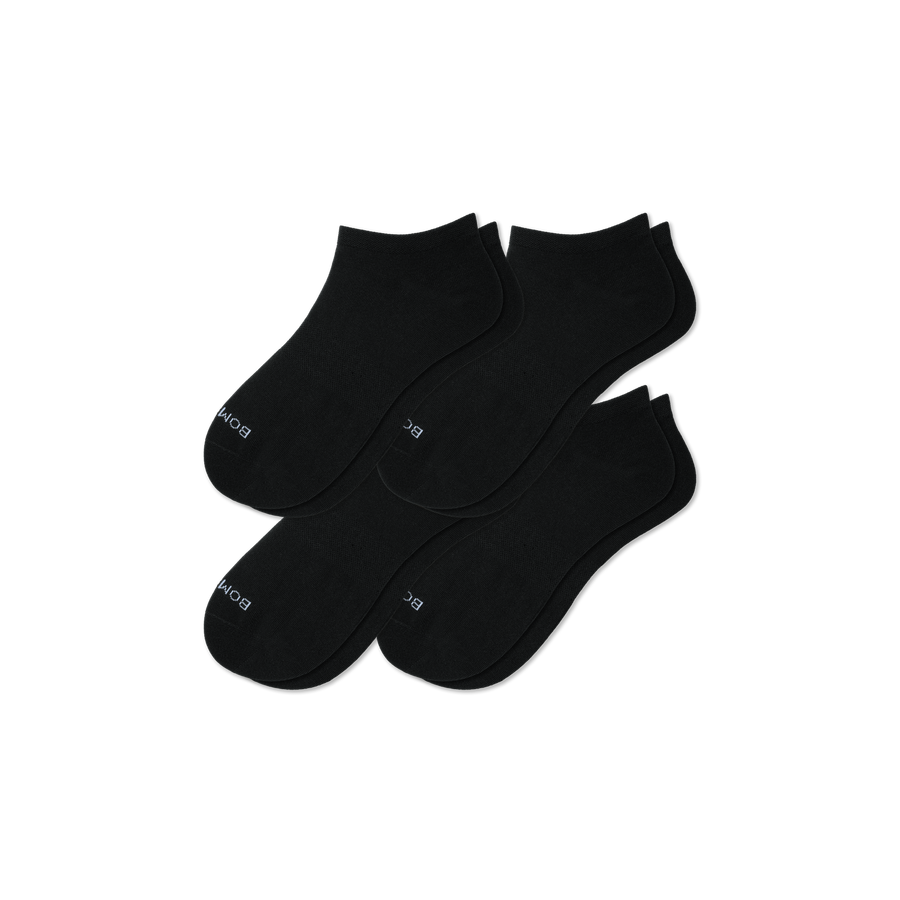 Women's Lightweight Ankle Sock 4-Pack - Trail Office Cushion