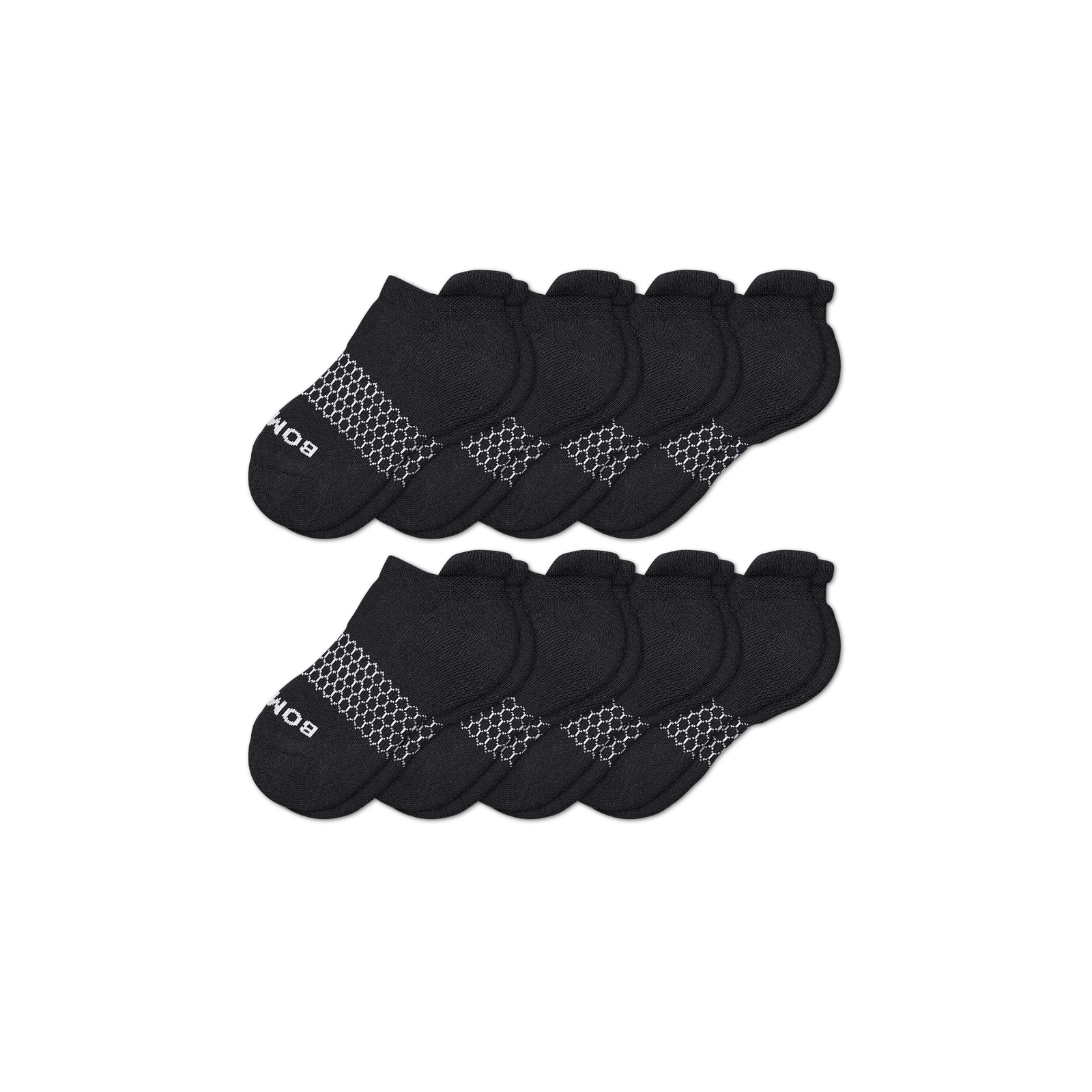Youth Ankle Sock 8-Pack - black-mix - 25