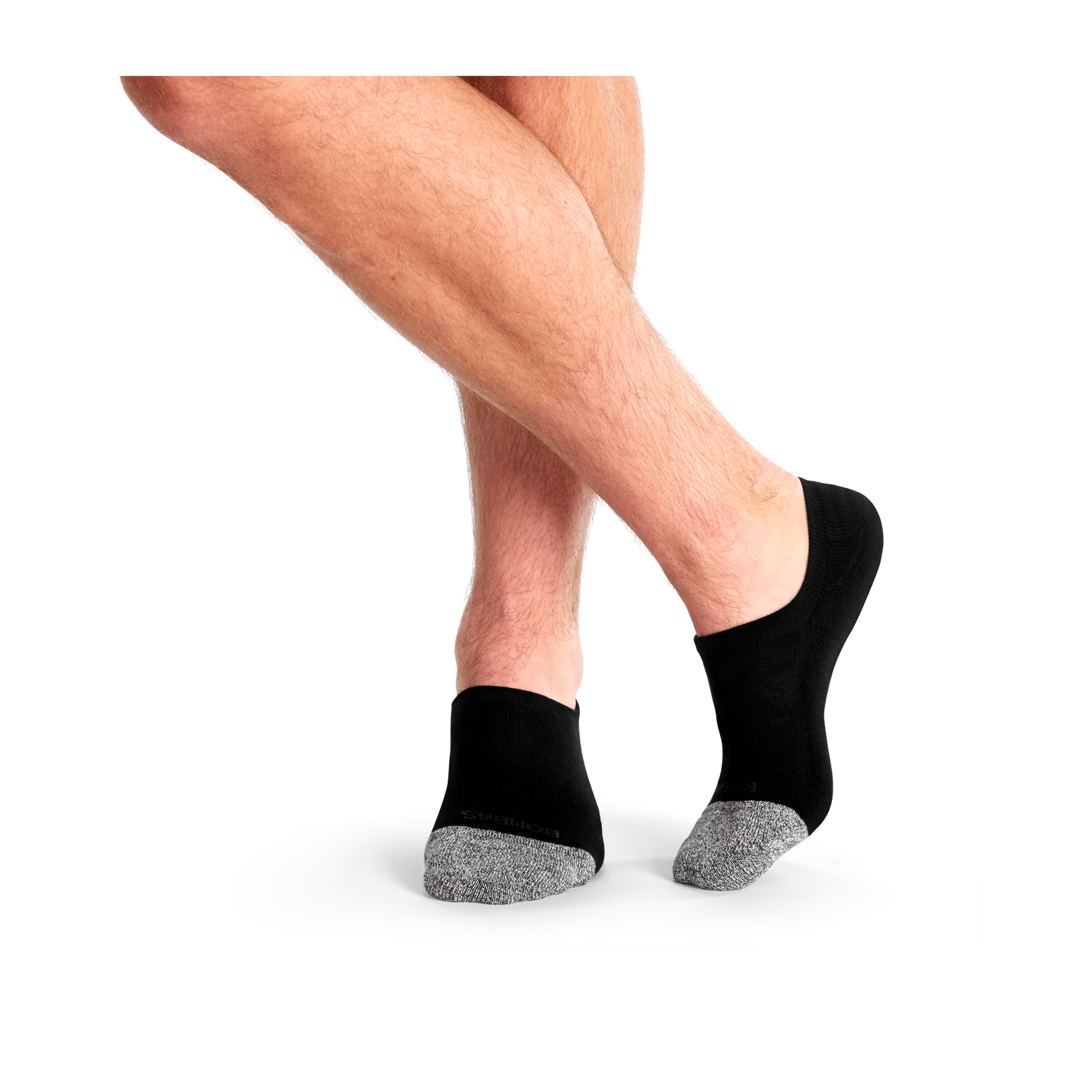 Men's Cushioned No Show Sock 12-Pack - black - 8