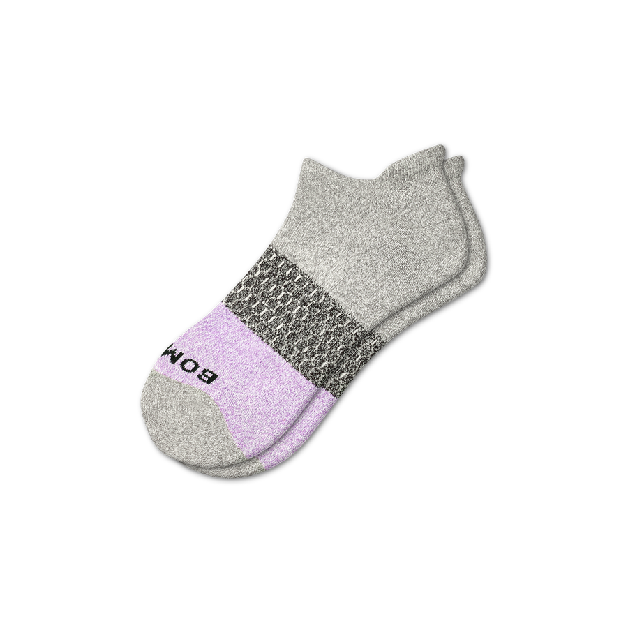 Women's Tri-Block Ankle Sock - Everyday Pair