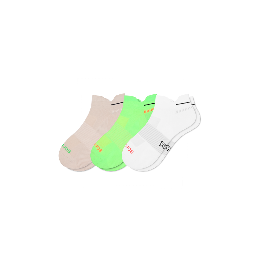 Women's RunPro Ankle Sock 3-Pack - Run No Show Comfort