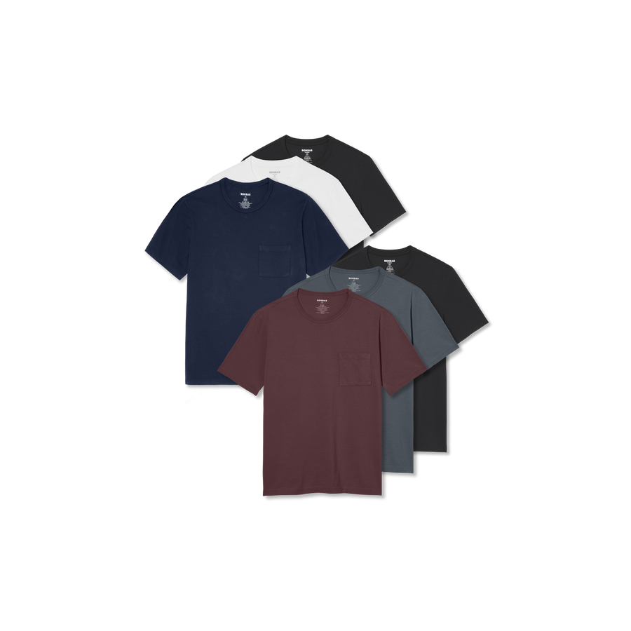 Women's Premium Weight Boyfriend T-Shirt 6-Pack - Soft Cotton