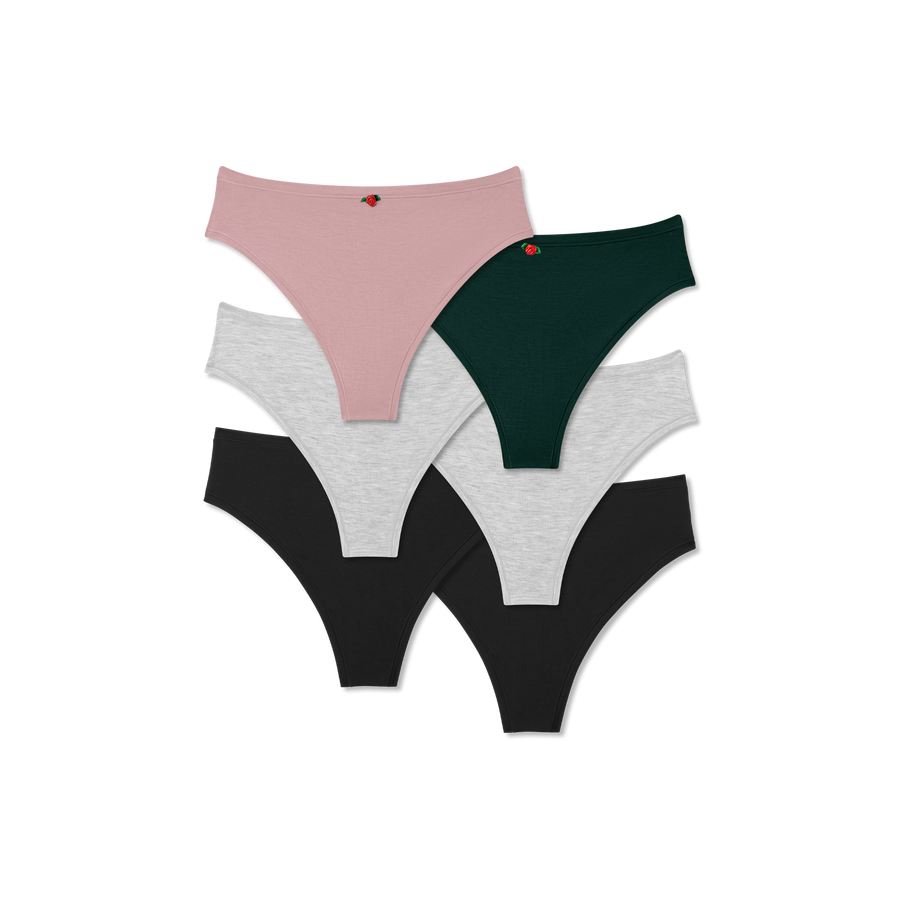 Women's Super Soft Thong 6-Pack - Easy Rotation