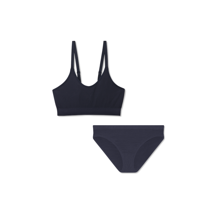 Women's Seamless Scoop Bralette + Bikini Pack - Set Ready