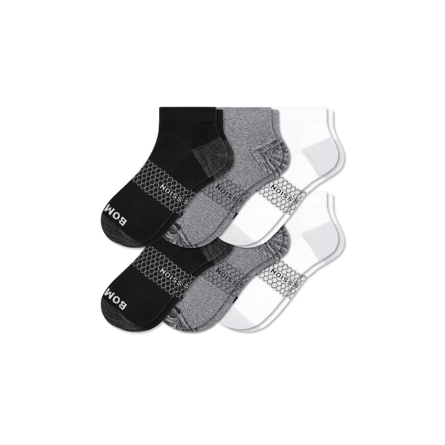 Men's Everyday Compression Ankle Sock 6-Pack - Court Stride Flow