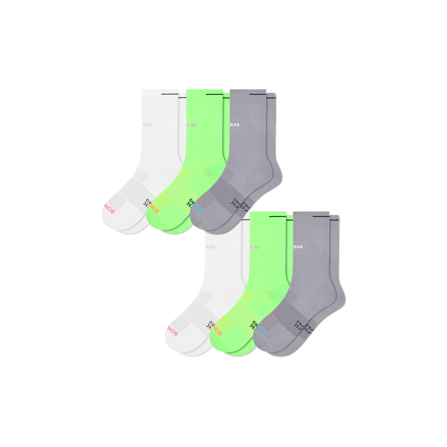 Women's RunPro Half Calf Sock 6-Pack - Active Weekend Support