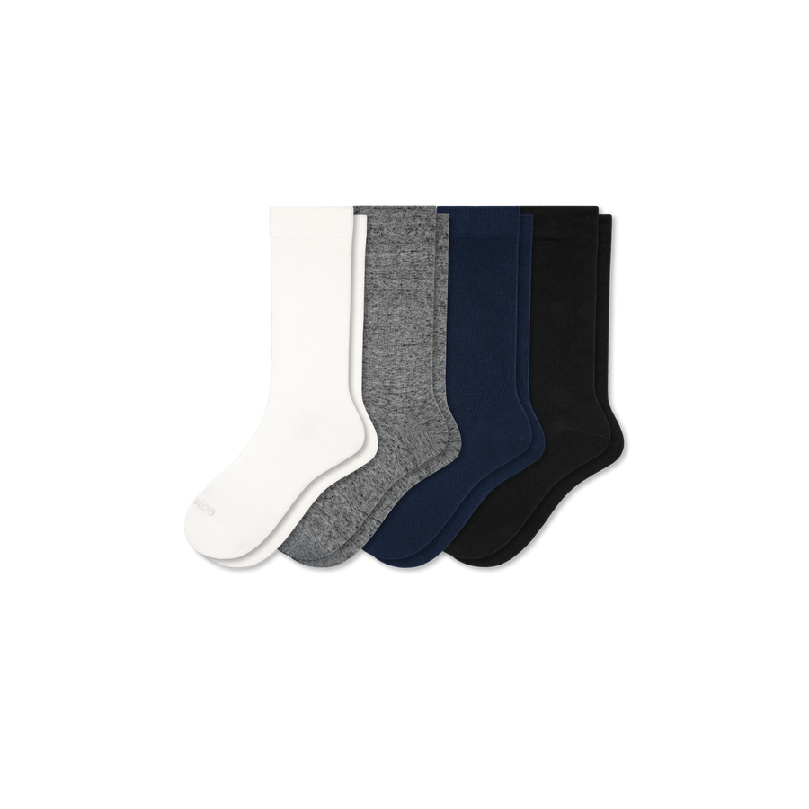 Women's Lightweight Calf Sock 4-Pack - Smooth Recovery Fit