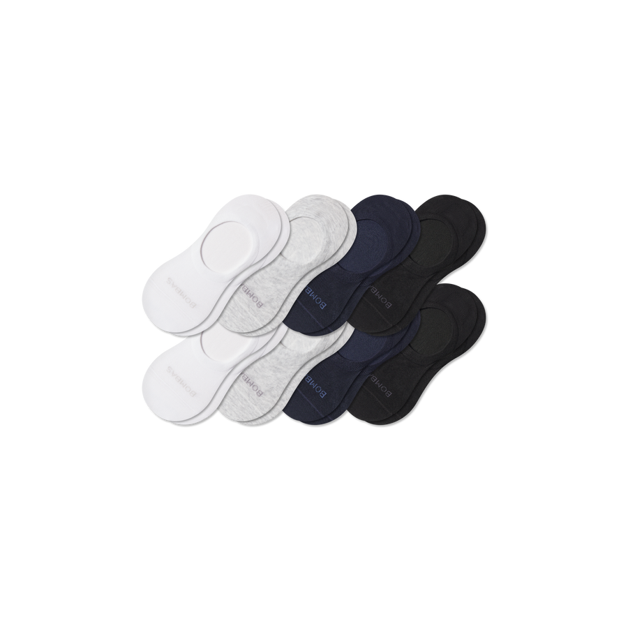 Men's Lightweight No Show Sock 8-Pack - Daily Shift Cushion