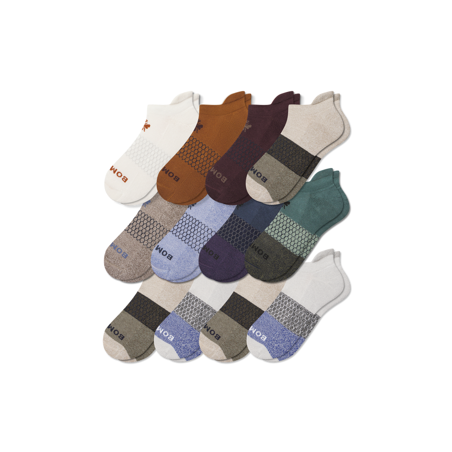 Men's Ankle Sock 12-Pack - Steady Shift Pair
