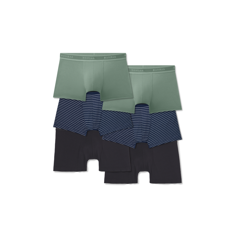 Men's Soft Flex Trunk 6-Pack - Stretch Soft Comfort