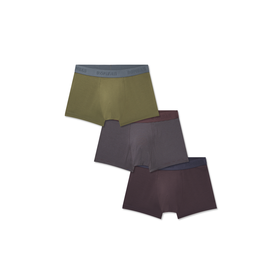 Men's Cotton Modal Blend Trunk 3-Pack - Light Ease Layer