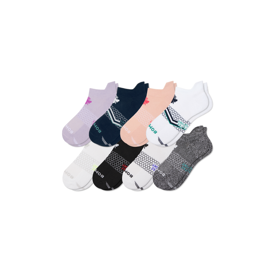 Women's All Sport Ankle Sock 8-Pack - Outdoor Studio Rotation
