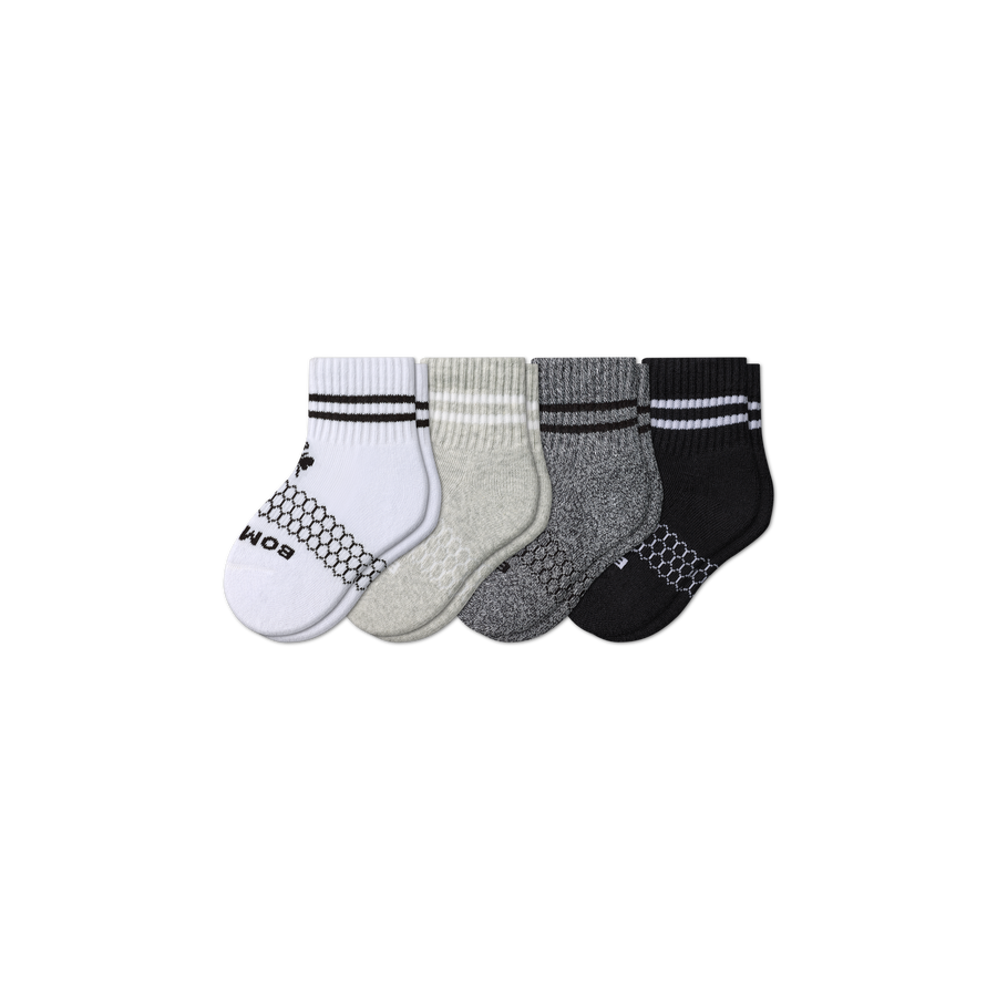 Toddler Originals Calf Sock 4-Pack - Soft Office Move