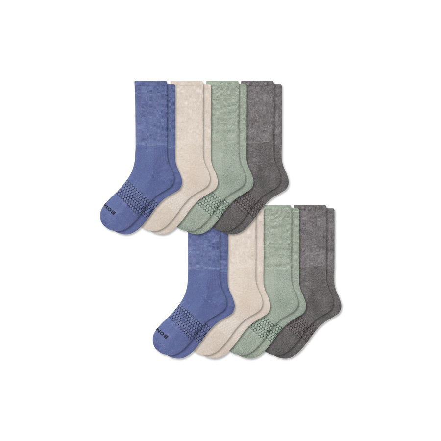 Women's Wide Calf Sock 8-Pack - Run Hike Step