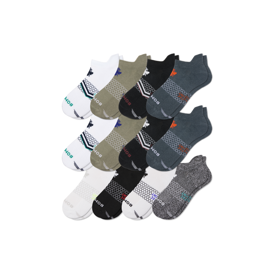 Men's All Sport Ankle Sock 12-Pack - Studio Weekend Rotation