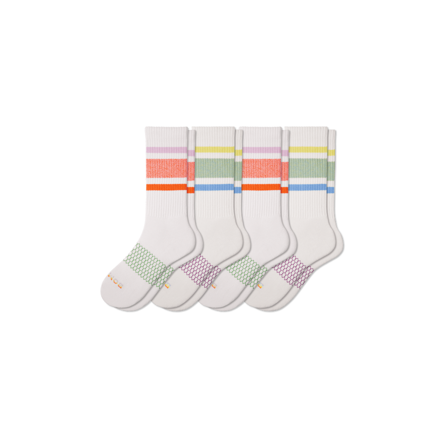 Pride Calf Sock 4-Pack - Everyday Crew Fit