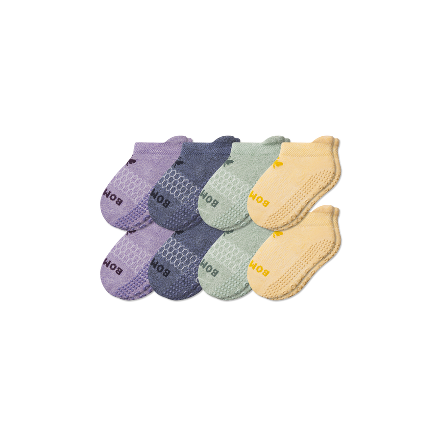 Toddler Gripper Ankle Sock 8-Pack - Studio Shift Wear