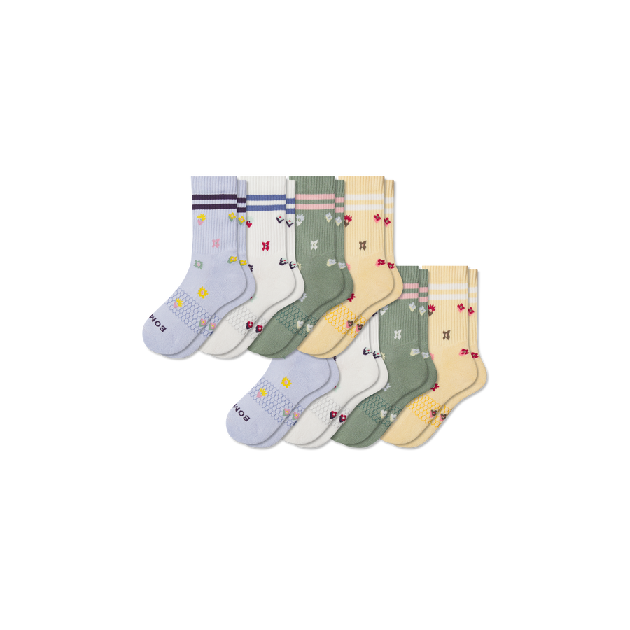 Youth Calf Sock 8-Pack - Comfort No Show Rotation