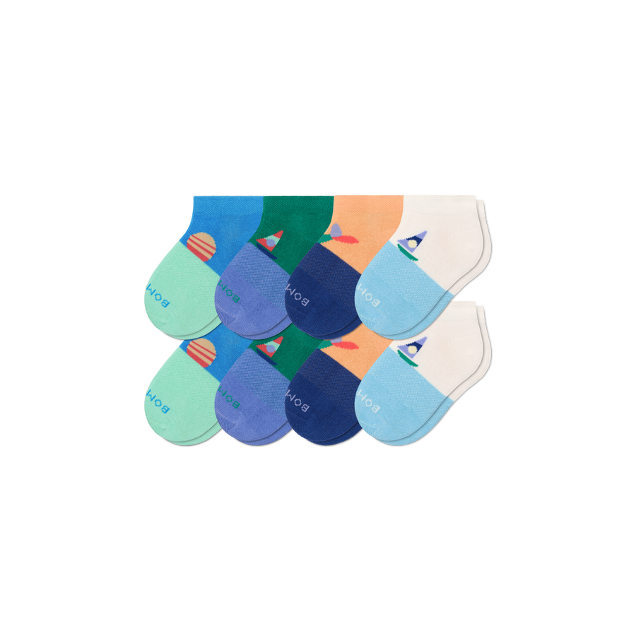 Toddler Lightweight Ankle Sock 8-Pack - Steady Ankle Step
