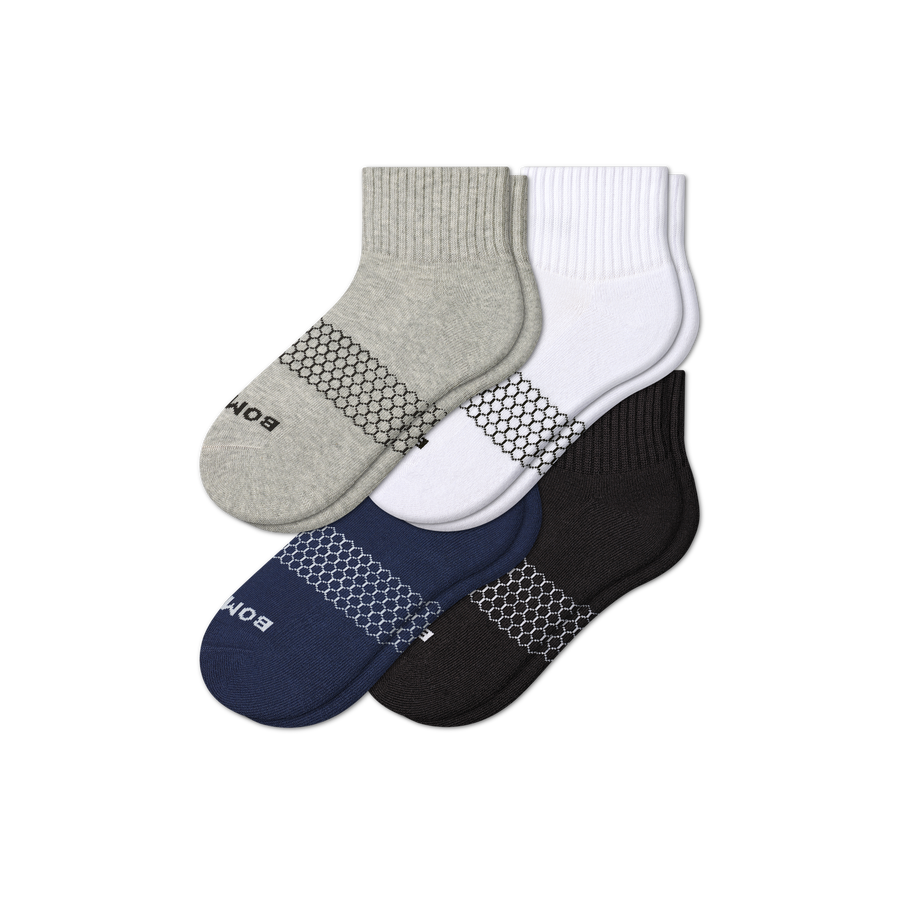 Women's Quarter Sock 4-Pack - Classic Ankle Fit