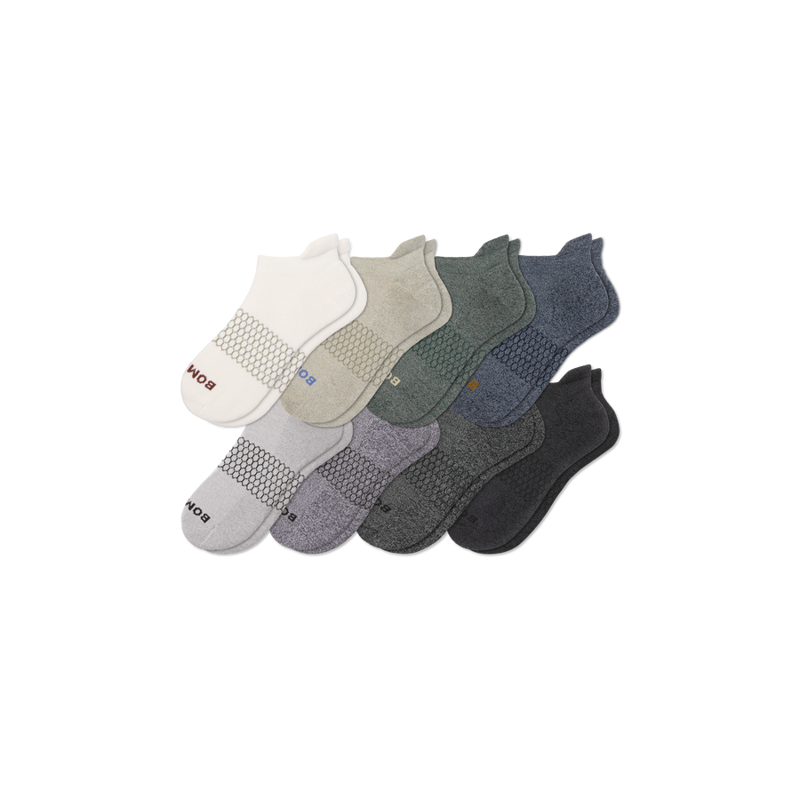 Men's Marl Ankle Sock 8-Pack - Light Recovery Pair