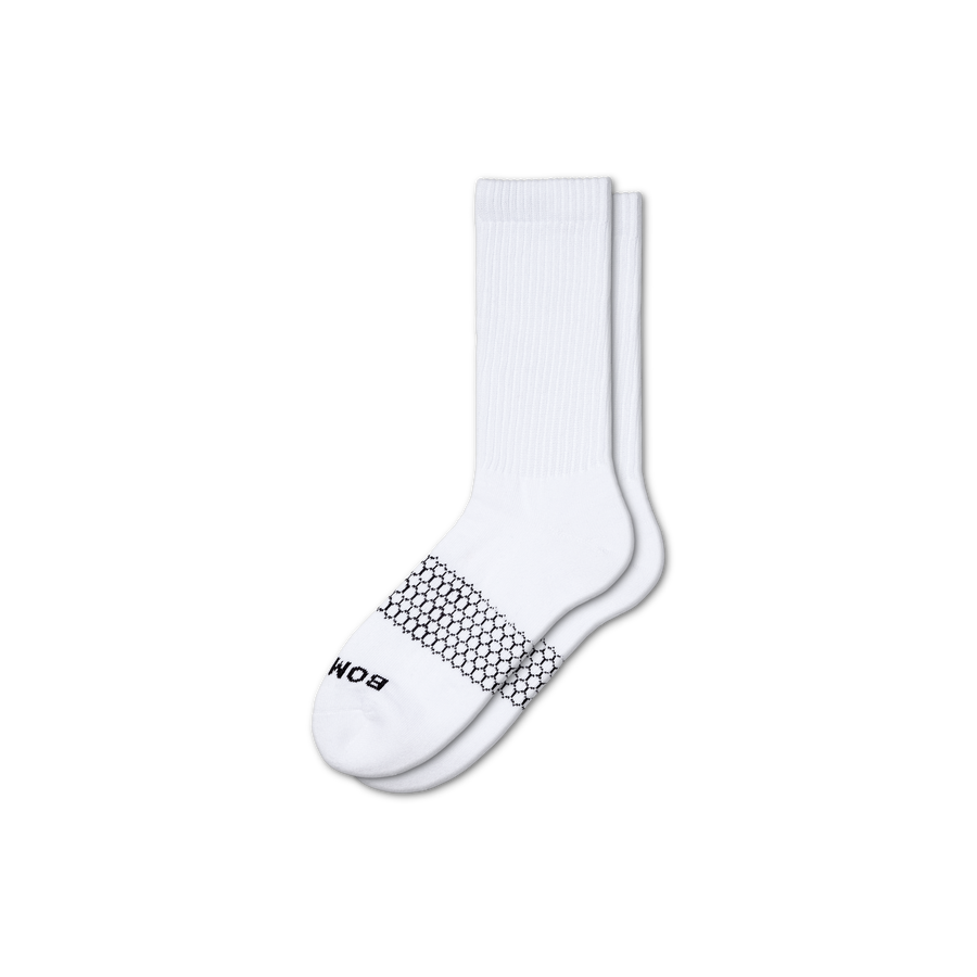 Men's Solids Calf Socks - Classic Lounge Pair