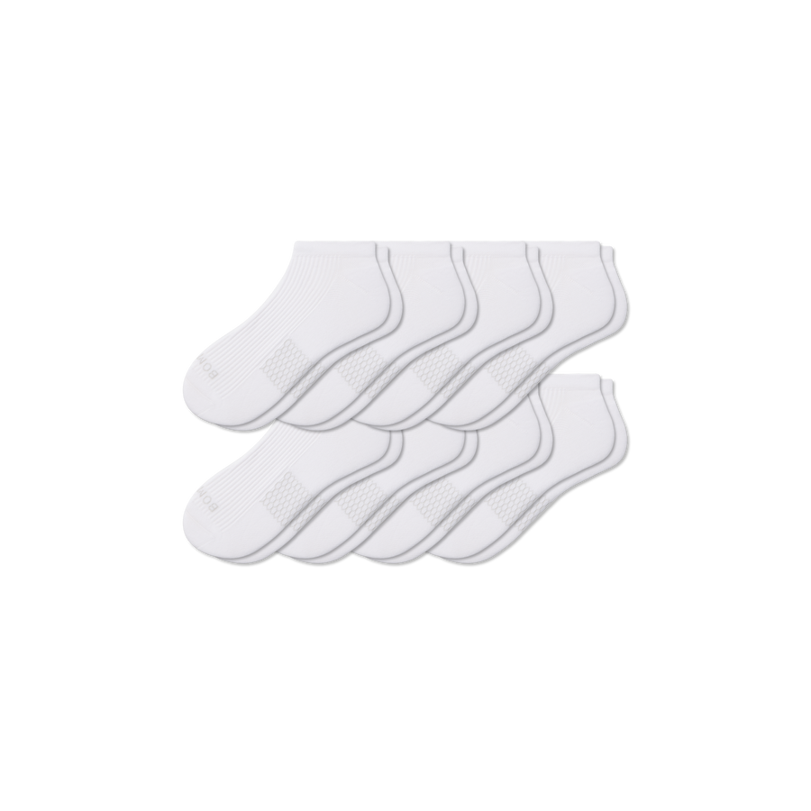 Men's Modern Rib Ankle Sock 8-Pack - Comfort Court Rotation