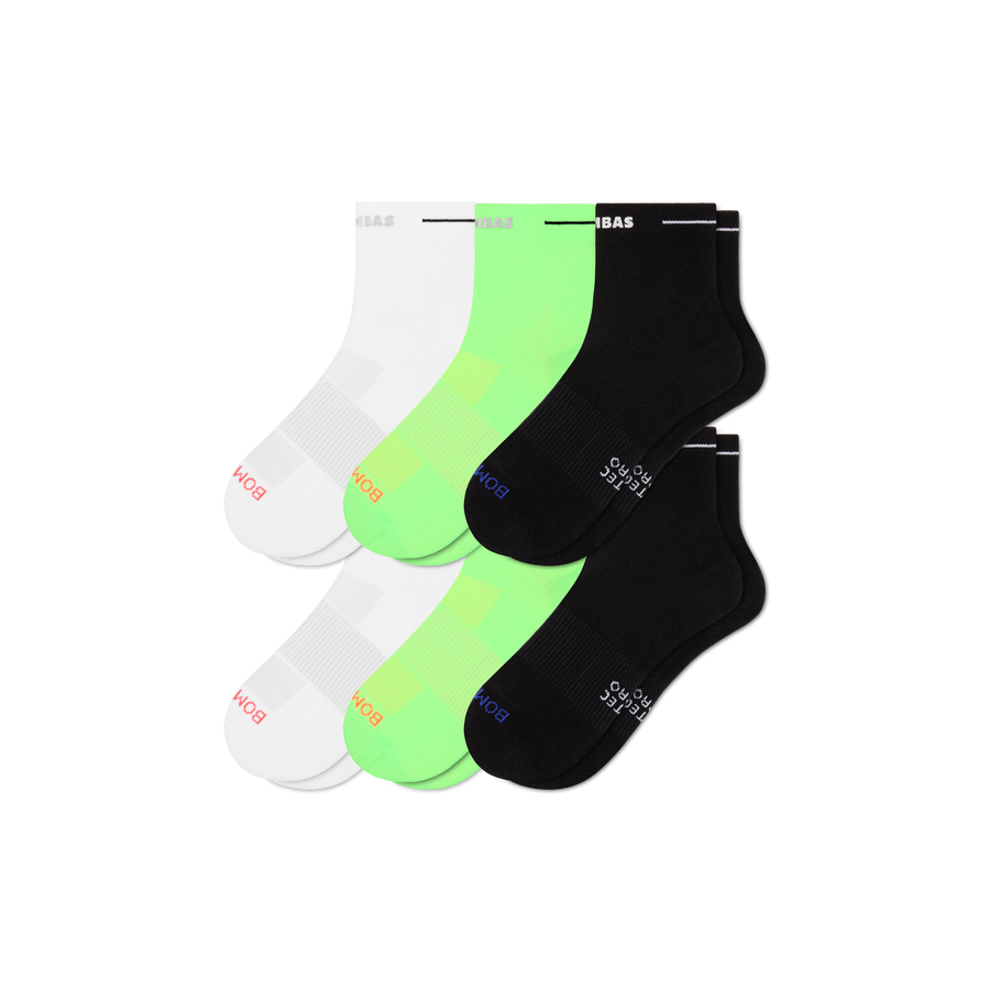 Men's RunPro Quarter Sock 6-Pack - Light Fit